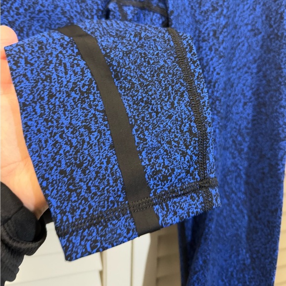 Lululemon On Track Tight Circuit Cerulean Blue Black / Black - Picture 9 of 13